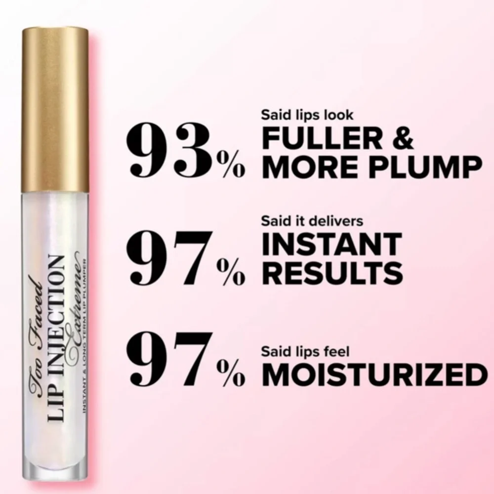 Too Faced Lip Injection Gloss - Iridescent Gold